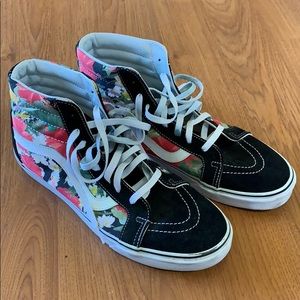 Men’s Vans tropical hi-top Size 12